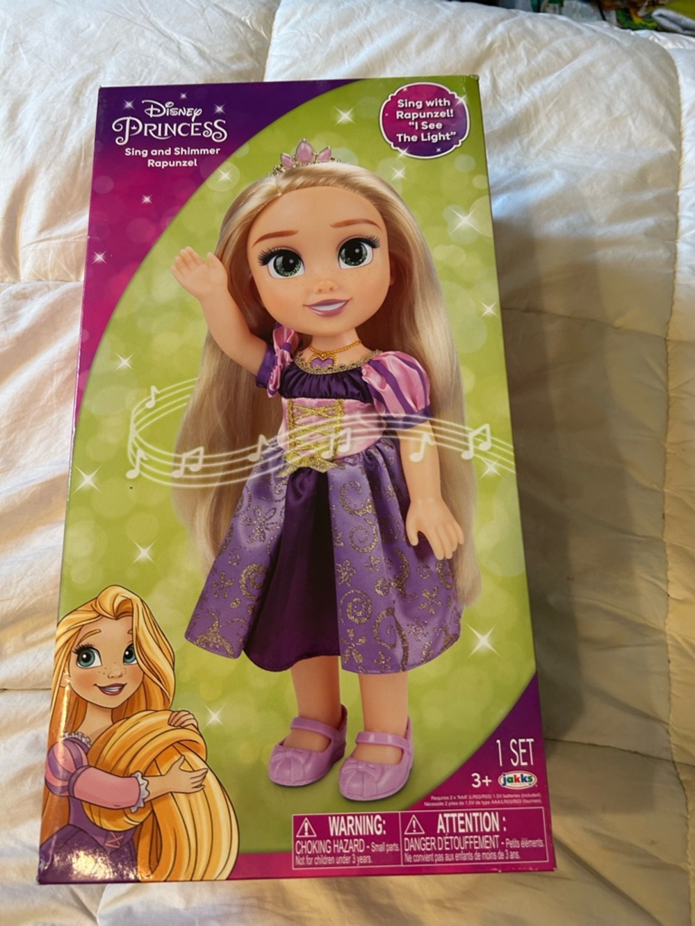 Disney Rapunzel Singing Doll - Purple, Blonde